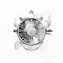 roulette  tattoo design idea