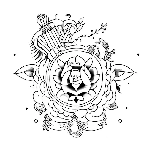 16 19 tattoo design idea