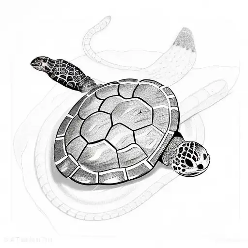 Combine the client's favorite things - turtles, snakes, and Pokemon - into a unique tattoo design tattoo design idea