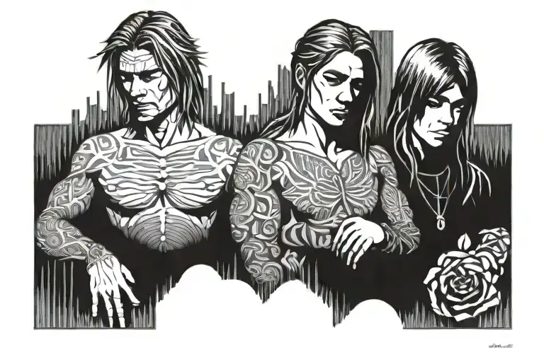 nirvana tattoo design idea