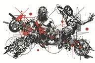 nirvana tattoo design idea