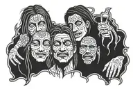 nirvana tattoo design idea