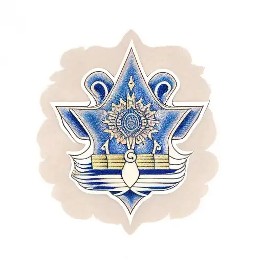 Hand os hamsa  tattoo design idea