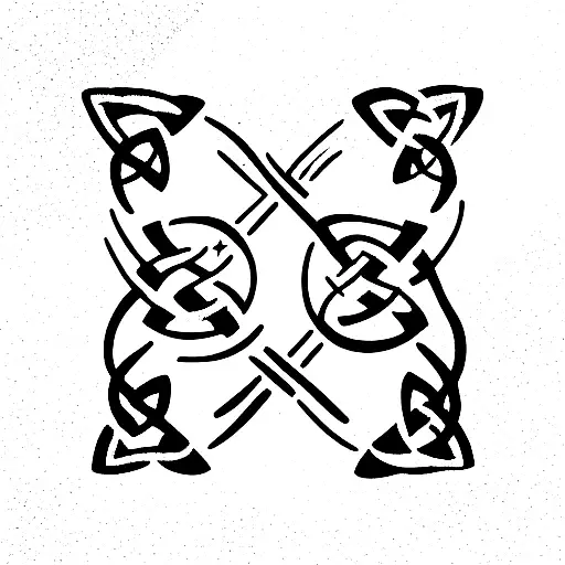 Tristan's Celtic Hound | Sacred Knot Tattoo