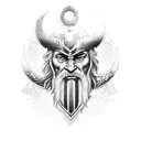 Odin spare tattoo design idea