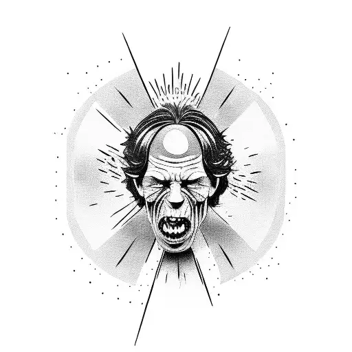 "the rolling stones" it's only rock'n'roll tattoo design idea