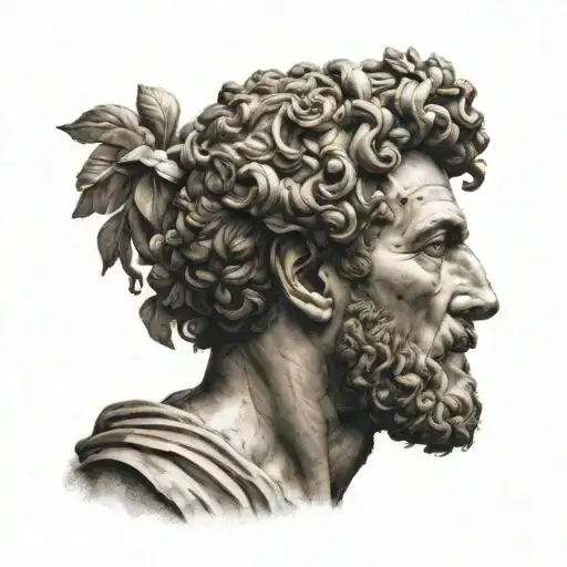 Marcus Aurelius tattoo design idea