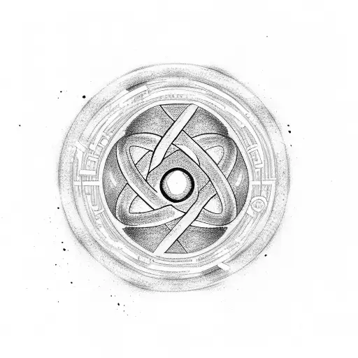 Infinity Symbol, breaking benjamin symbol, gemini syndrome symbol tattoo design idea