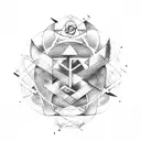  breaking benjamin symbol, gemini syndrome symbol tattoo design idea