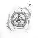  breaking benjamin symbol, gemini syndrome symbol tattoo design idea
