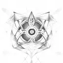 Infinity Symbol, breaking benjamin symbol, gemini syndrome symbol tattoo design idea