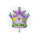 Queen's Crown tattoo design idea
