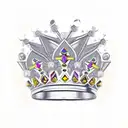 Queen's Crown tattoo design idea