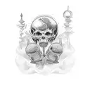 psalms 91 tattoo design idea