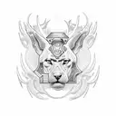 psalms 91 tattoo design idea