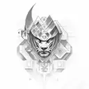 psalms 91 tattoo design idea