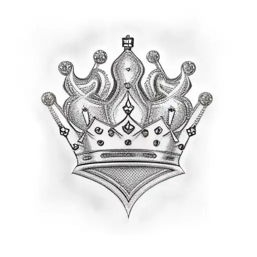 King's Crown tattoo design idea