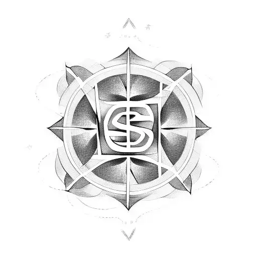 Lucky symbol with money tattoo design idea