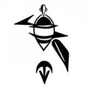 rocket ship  tattoo design idea