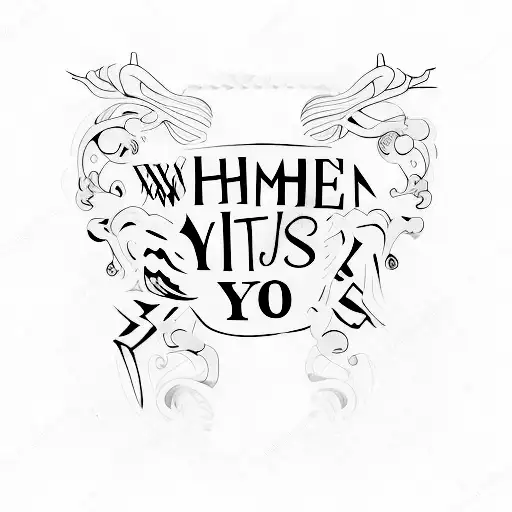 names written: Sven tattoo design idea