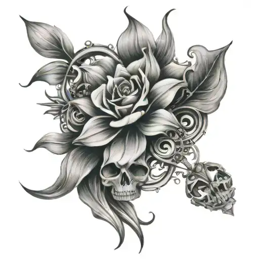Titanium tattoo design idea