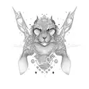 simple trading  tattoo design idea