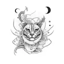 simple trading  tattoo design idea