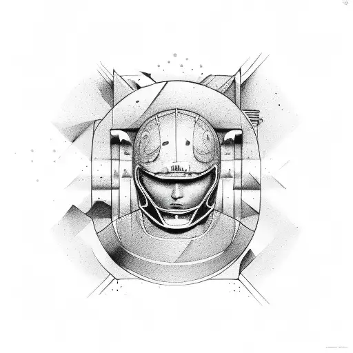 athlete of the year trophy tattoo design idea