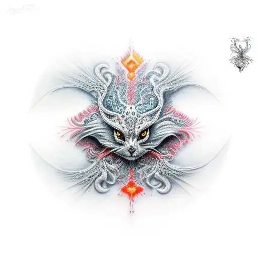 schizophrenia tattoo design idea