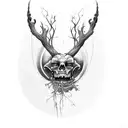 schizophrenia tattoo design idea