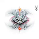 schizophrenia tattoo design idea