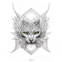 schizophrenia tattoo design idea