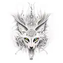 schizophrenia tattoo design idea