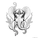 Ganesha tattoo design idea