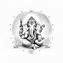 Ganesha tattoo design idea