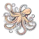 octopus tattoo design idea