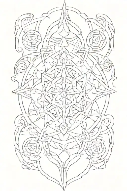 empath protection symbol + tattoo design idea