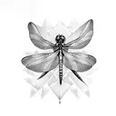 dragonfly tattoo design idea
