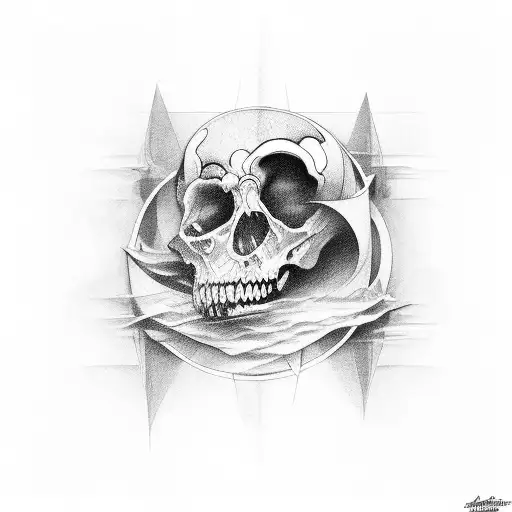 time tattoo design idea