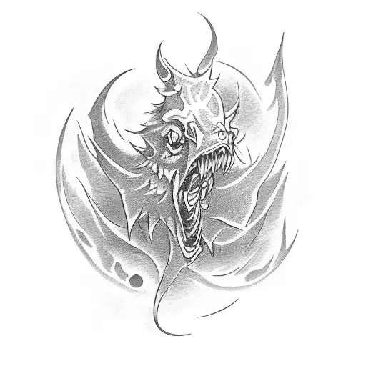 supernatural colt gun tattoo design idea