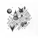  Milky Way tattoo design idea