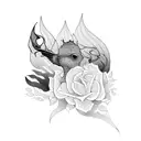 fill the silence  tattoo design idea