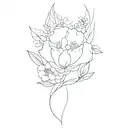 Justine Ambre Maïlys tattoo design idea