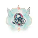 script tattoo design idea