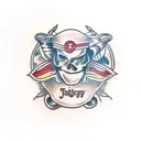 script tattoo design idea