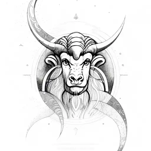 Aries and jasmine and river and moon sun and 24 tattoo design idea