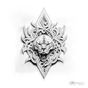 patience tattoo design idea