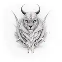 patience tattoo design idea