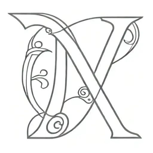 name ERIKA with a heart near the letter A tattoo design idea