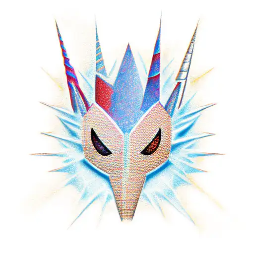 spiderman unicorn sunshine tattoo design idea